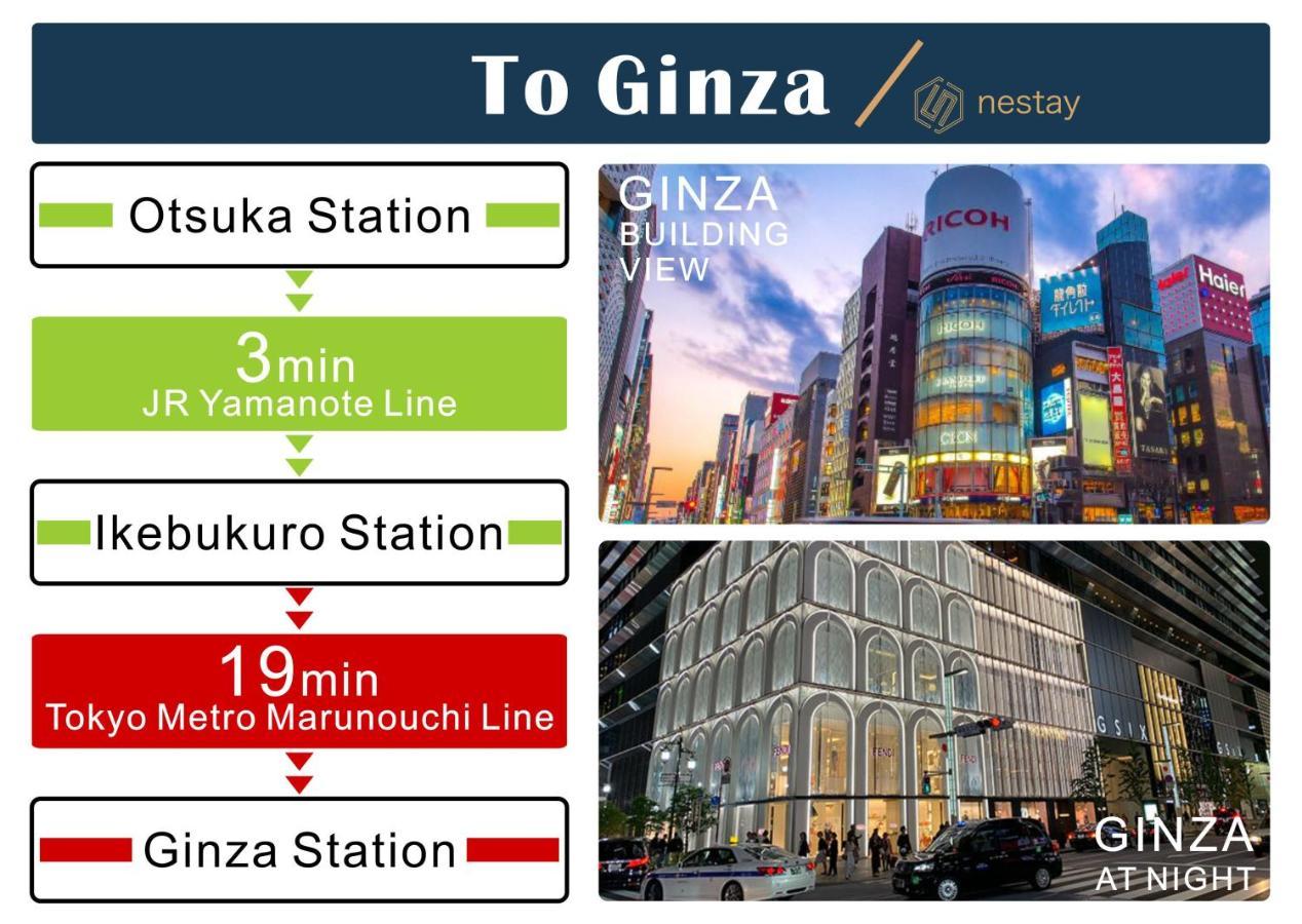 Nestay Inn Tokyo Otsuka 103 Esterno foto
