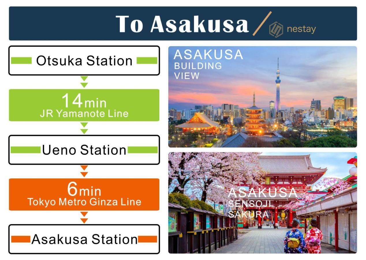 Nestay Inn Tokyo Otsuka 103 Esterno foto